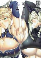 2人のアルトリアとハーレム3P