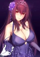 スカサハの美巨乳スケベボディを味わうフルカラーセックス