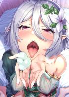 コッコロちゃんのかわいいお口にザーメンどぴゅ！