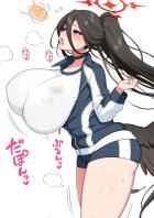 超乳ハスミとバックピストンでおほぉおほぉ中出しセックス！