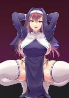 シスターマリンのガニ股おしっこセックス！