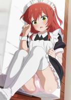 メイド服姿の喜多郁代に側位で生中出し！