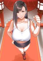 爆乳おっぱいをぶるんぶるん揺らすティファと中出しセックス