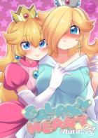 おちんぽピーチ姫とロゼッタの中出しレズセックス
