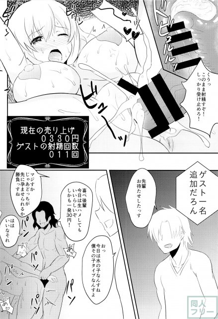 ミュースちゃんがマカロンに騙されて一発30円で頑張る本 <> 019