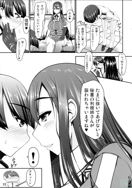 艦隊コミュニケーション-筑摩 <> 022