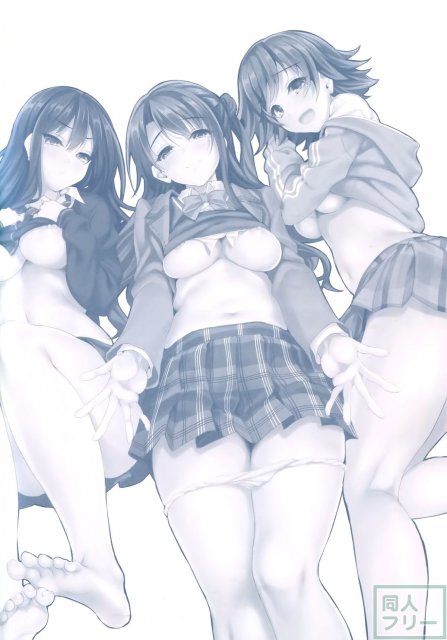 色気ムンムンで迫る島村さんが！ さらに代わる代わる凛や未央までもがPにイチャラブを迫る！ <> 002