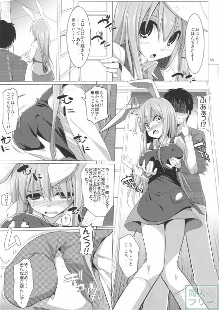 幻想郷乳図鑑・兎 <> 004