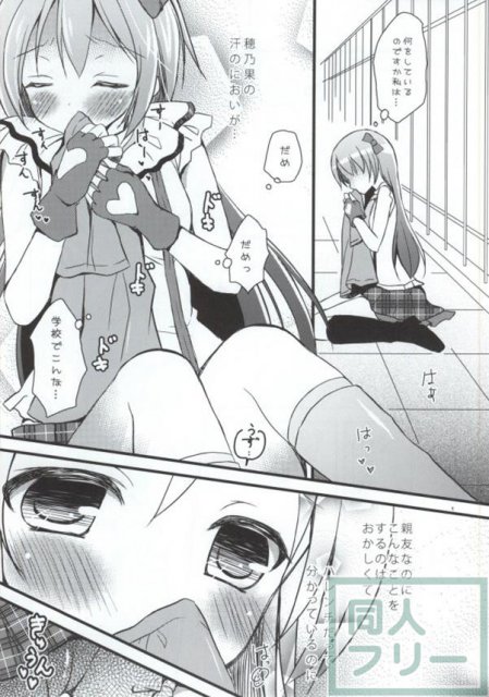 穂乃果のことを想いながらオナニーしていたらファンに犯されちゃった海未ちゃん <> 006