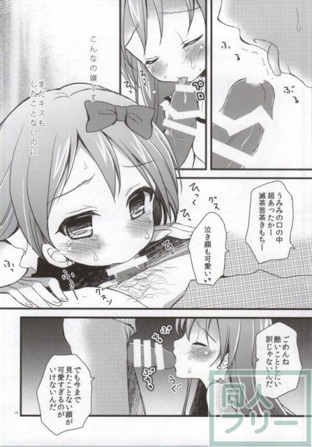 穂乃果のことを想いながらオナニーしていたらファンに犯されちゃった海未ちゃん <> 011