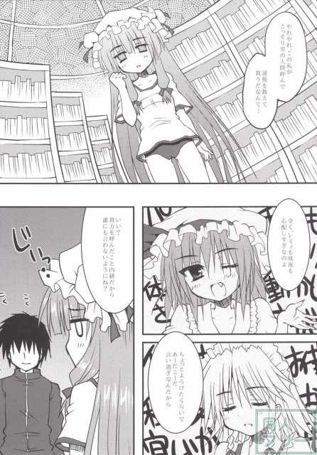 パチュと保健体育がんばるほん <> 005