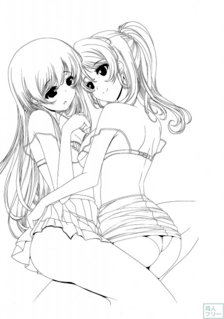 キンパツJDはふたなりJKがお好き <> 002