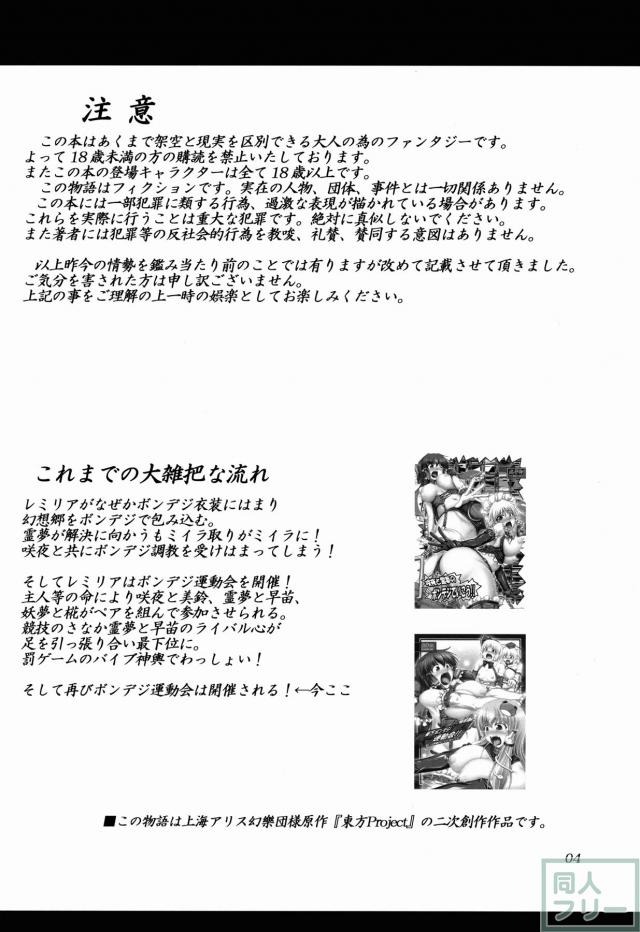 東方ボンデジ大運動会!! <> 003