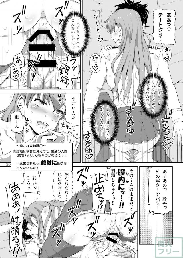 ちょいMの提督さん向け、鈴谷ちゃんに手コキ、騎乗位、M気味に犯される！ <> 018