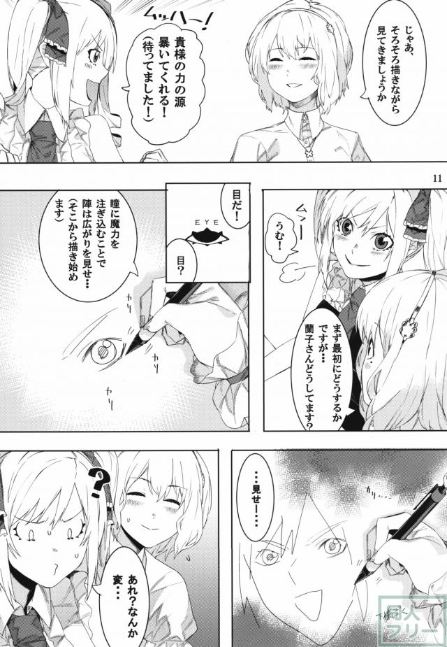 Cinder Leafs 蘭子と由愛のお絵かき教室 <> 011