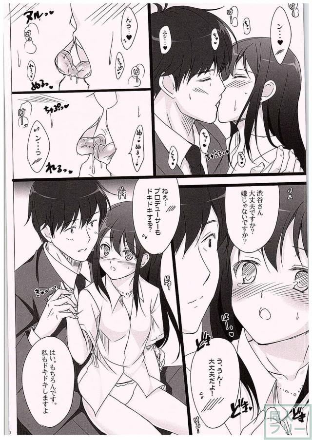 互いに両想いでラブラブな武内Pとしぶりんが、 更衣室内でこっそりHする♪ <> 007