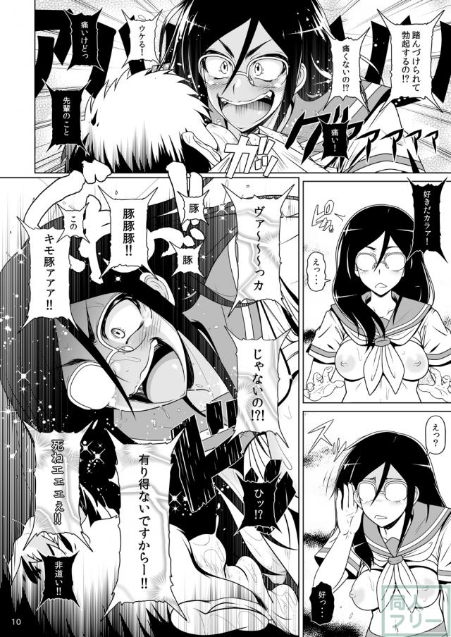 後輩の包茎ちんぽをからかった挙句、金玉責め・罵倒・逆レイプして散々弄ぶパワハラ&セクハラ本 <> 009