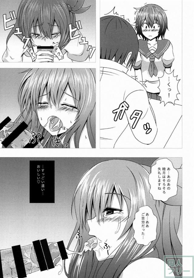 提督に一目惚れした如月が身体を使って落とす話 <> 026