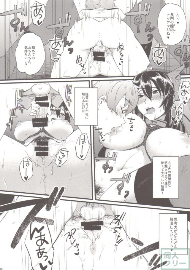 ゲスショタ提督と長門秘書艦のおねショタふたなりシリーズ第1弾 <> 024
