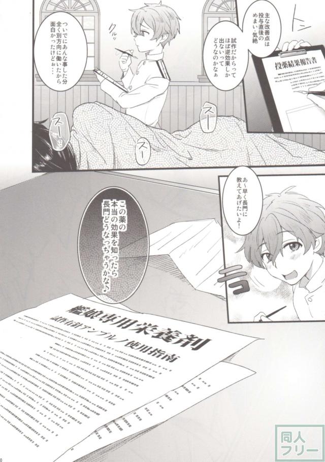 ゲスショタ提督と長門秘書艦のおねショタふたなりシリーズ第1弾 <> 028