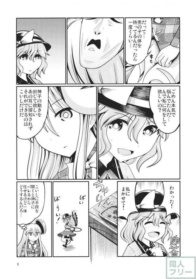 こころがこいしに神子に対する悩みを打ち明ける <> 008