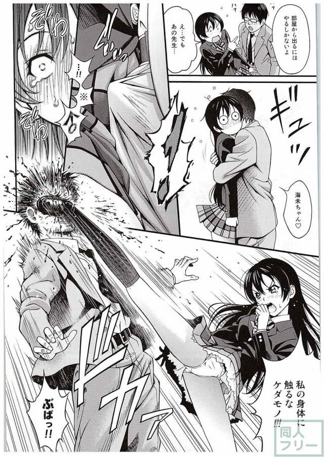 拉致監禁された海未ちゃんが初めてを奪われるお話 <> 007