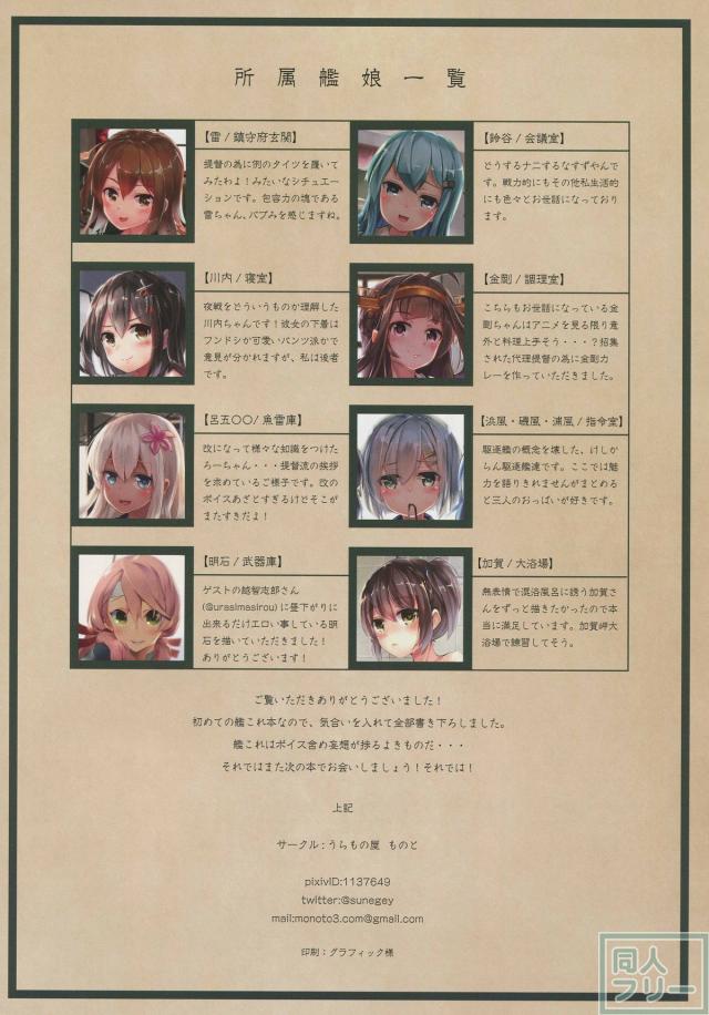 昼下がりの鎮守府 <> 013