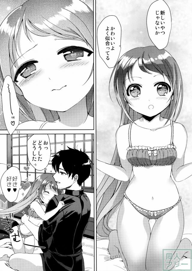 ケッコンカッコカリした五月雨と提督のいちゃらぶ本 <> 012