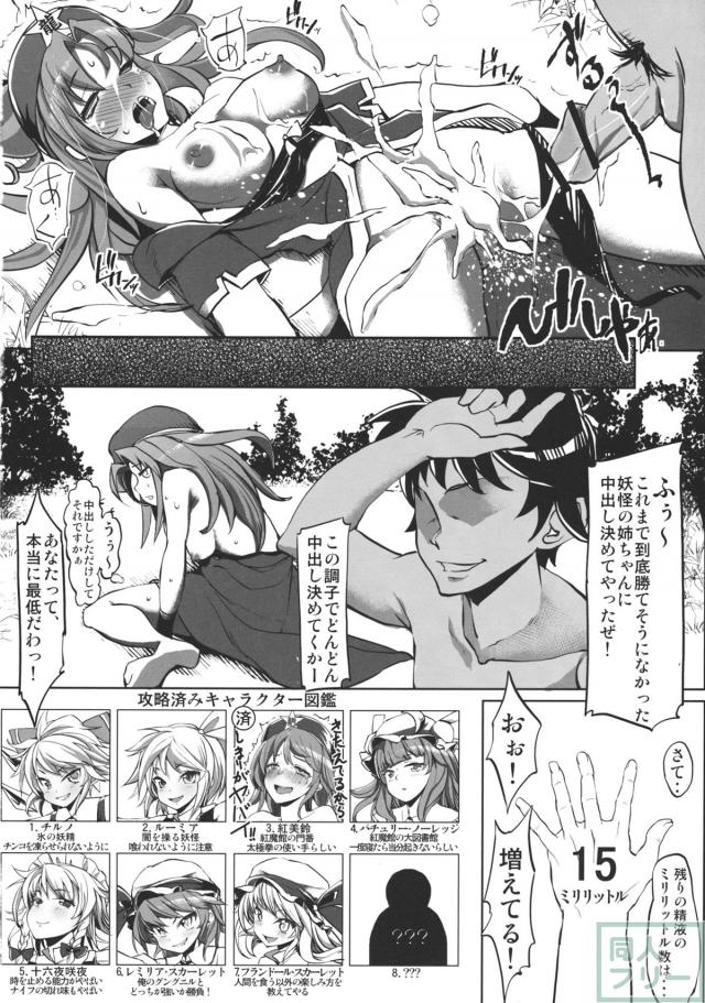 幻想郷攻略作戦 パチュリー・紅美鈴編 <> 013