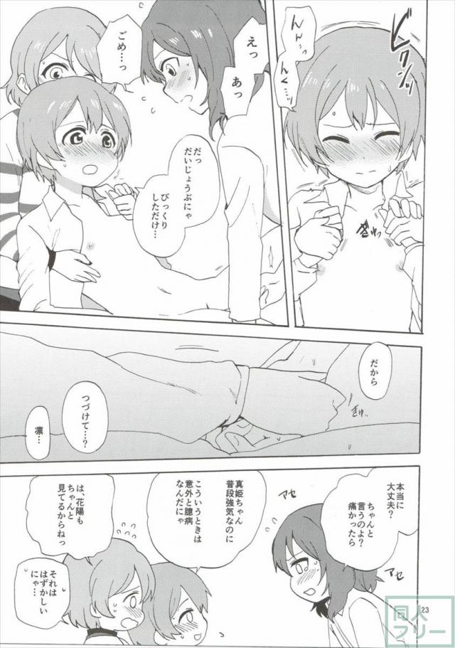 ようやく3人でほんばんを始めるお話。凛ちゃん総受け。 <> 021