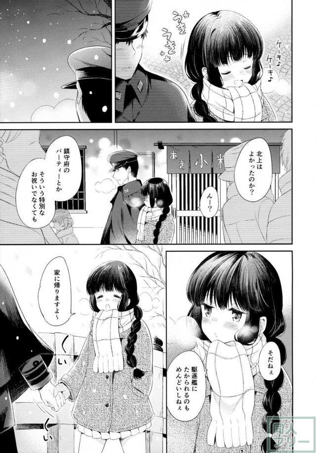 北上さんと提督が一緒に暮らす日常の中でいちゃらぶえっちするお話 <> 006