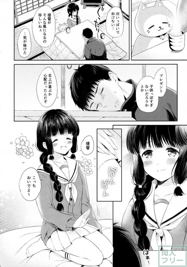 北上さんと提督が一緒に暮らす日常の中でいちゃらぶえっちするお話 <> 009