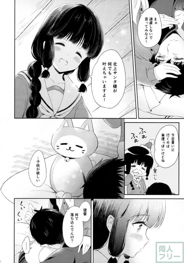 北上さんと提督が一緒に暮らす日常の中でいちゃらぶえっちするお話 <> 011