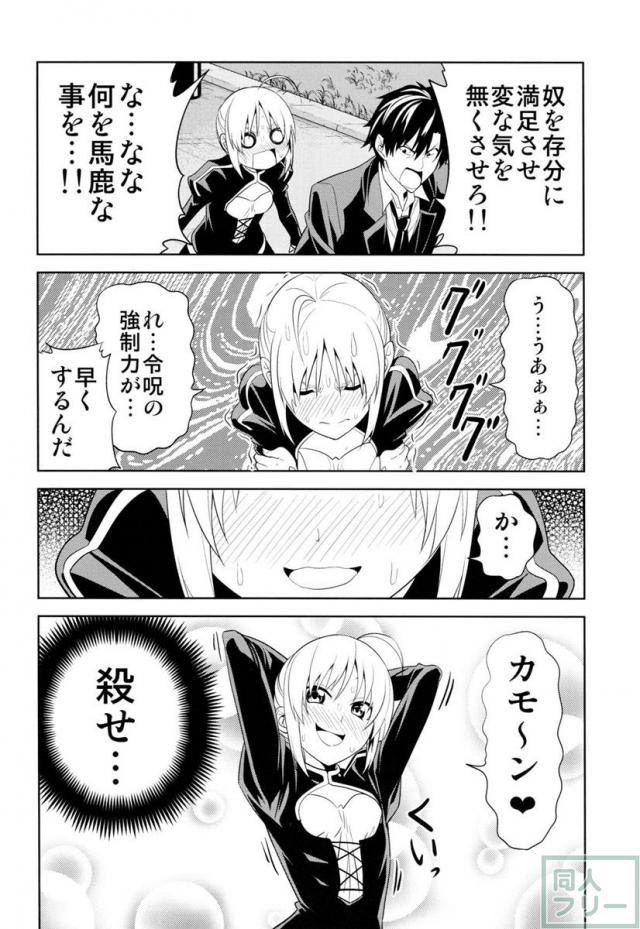 不憫すぎるゼロセイバーがいじける <> 015