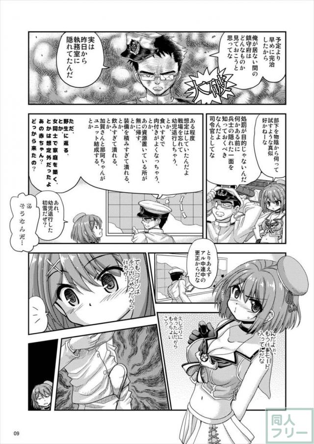 恋する摩耶様は切なくて提督を想うとすぐHしちゃうの <> 008