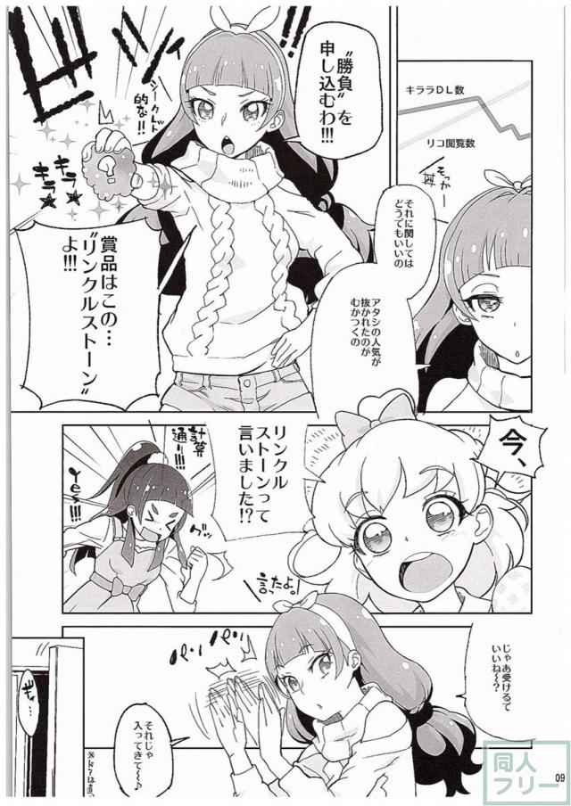 天○川きららリコとみらいとエロ生配信勝負ア○ルでも何でも見せてくれるチョロイ生主がプ○キュアだった件。 <> 008