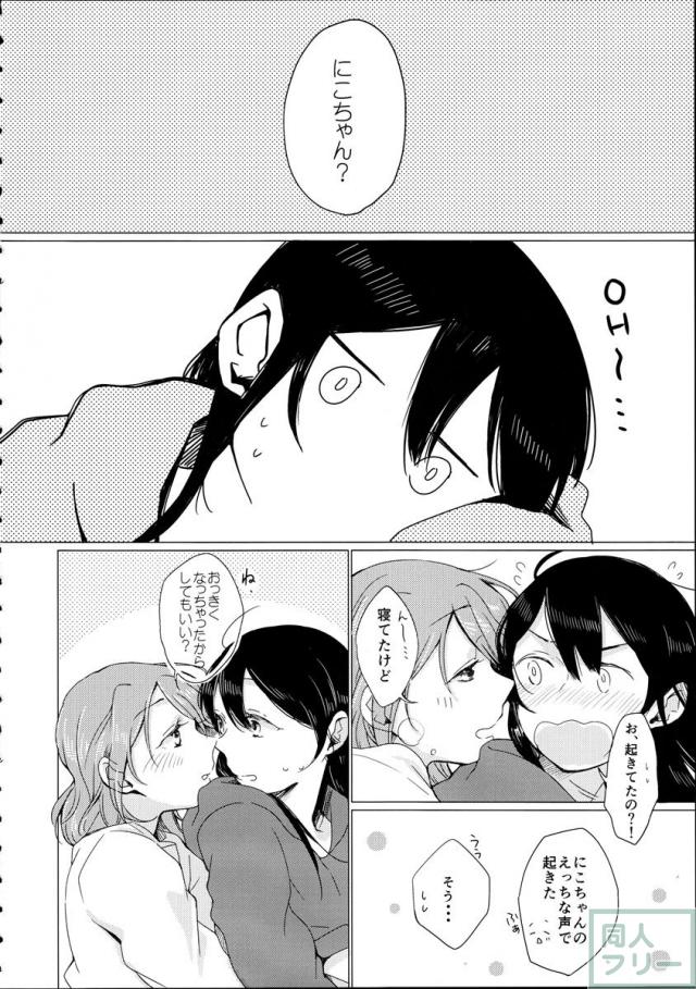 高坂穂乃果×矢澤にこのふたなり本 <> 008