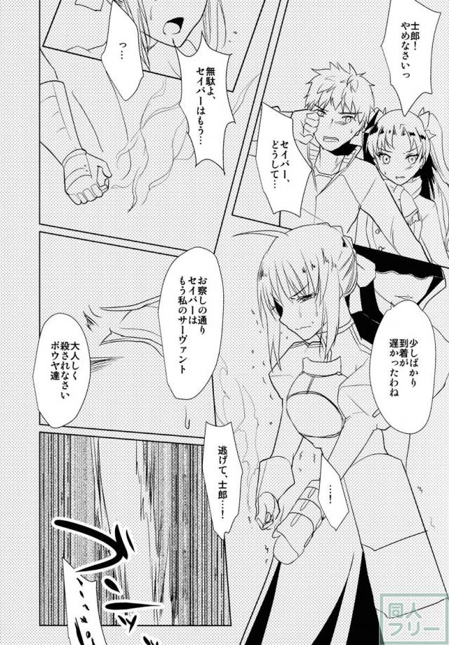 かわいそうなセイバーさん <> 009