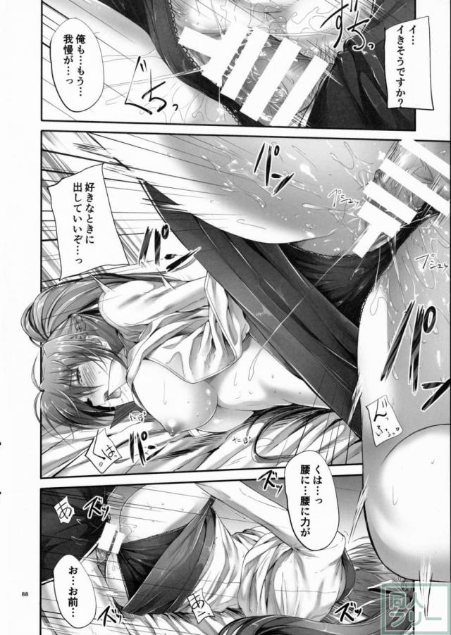 HSHシリーズ総集編です。フェイト編1、2、なのは編、シグナム編、ティアナ編、番外編1,2を収録。描き下ろしはティアナ編の後日談 <> 087