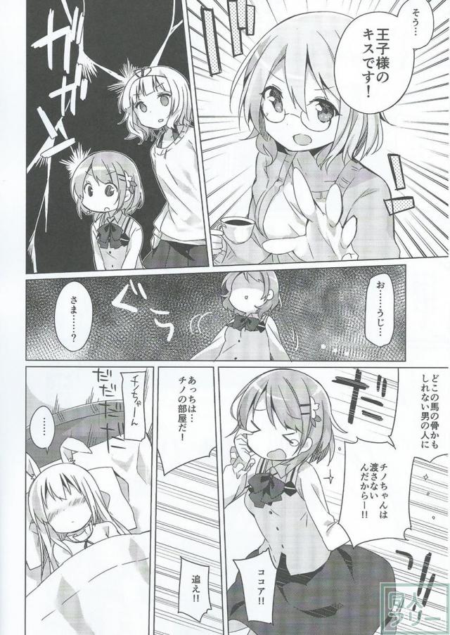ある日風邪の症状と共にまたうさ耳を生やしてしまったチノを治すために高校生組+αが頑張る話 <> 014