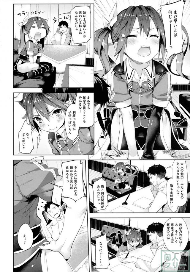 素直にいう事をきいてしまう利根のピュアさ！ <> 005