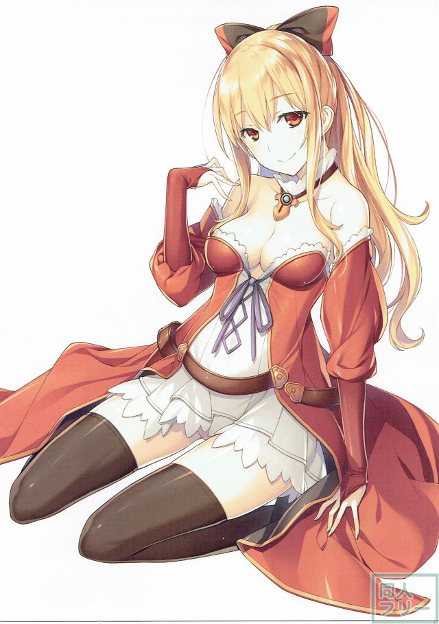 【フルカラー】前半は女性キャラのイラスト、後半は黒騎士さんのスケベ漫画 <> 005