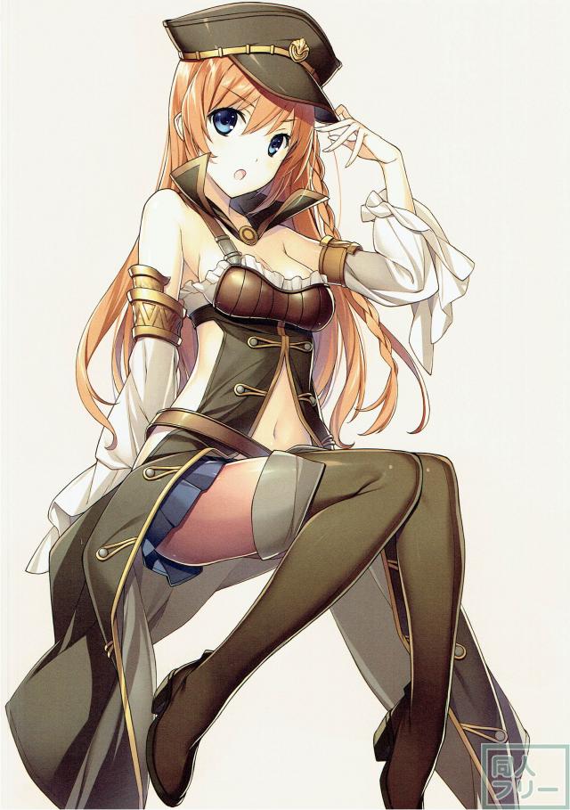 【フルカラー】前半は女性キャラのイラスト、後半は黒騎士さんのスケベ漫画 <> 006