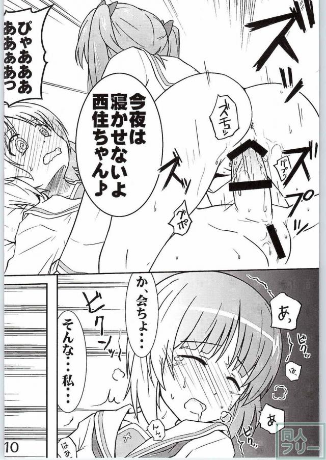 西住ちゃんにちん●んをつっこまれる夢を見たんだ <> 008
