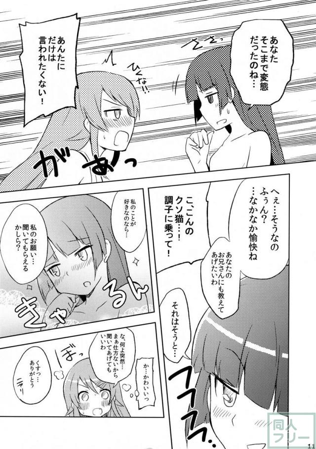 黒猫が桐乃にいじられる本 <> 011