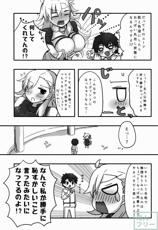 様々なキャラのデミサーヴァントになったオルガマリーが、セクハラされちゃいます☆ <> 005
