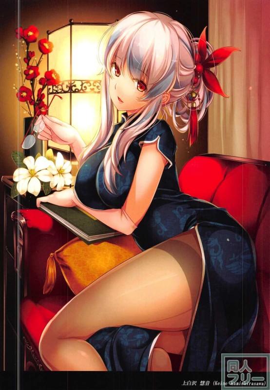 幻想郷の少女達のチャイナカラーイラスト集2016 <> 012