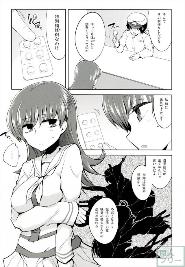 薬で眠っている大井っちに提督が欲望をぶつける本 <> 005