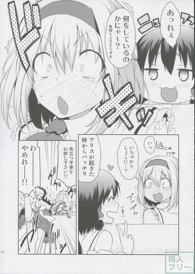 アリスは霊夢が好きでたまらない <> 012