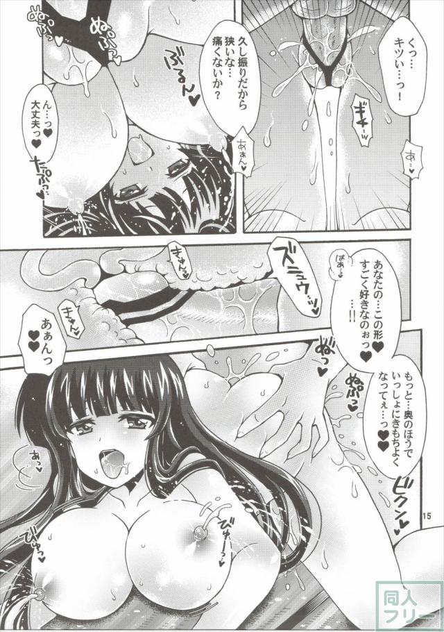 西住しほちゃんの母乳搾りいちゃラブ子作り漫画 <> 014